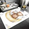 Tappeto Orso Cartone Animato per Soggiorno Decorazione Casa Tappeto da Area Tappetino per Camera da Letto Bambini Ragazze Tappetini Antiscivolo per Pavimento Soggiorno Zerbino Bagno