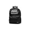 Classic Black And White Logo Print Polyester Backpack Unisex Backpacks VN0A49ZJ56M