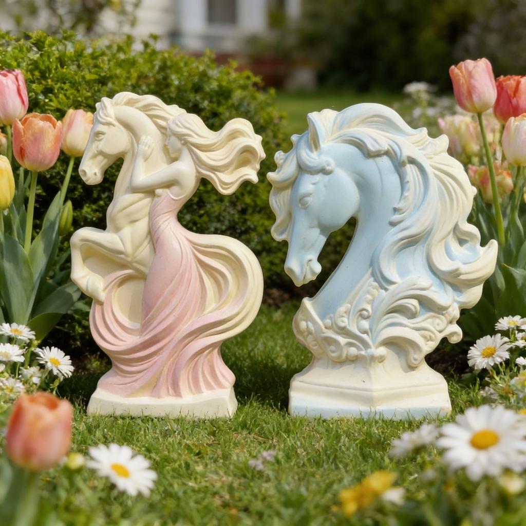 Candle Mold Food-Grade Horse Head Mold Soap Mold 3d For Home Decor Gifts Horse Lovers