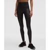 Lululemon Wunder Train High Rise Tight 28   Foil Matte Black Foil