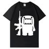 T-shirt Grafica Anime Domo Kun Y2K Kawaii Cartone Animato Streetwear Maglietta Cotone S-5XL