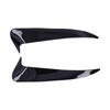2pcs Rear Bumper Spoiler Side Canard Left Right Fit for   C Class W205 C180 C200(Carbon     )