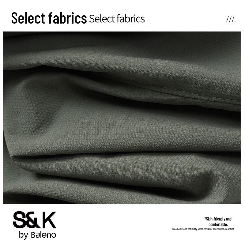 Baleno Men's S&K Series Loose Fit Workwear Shorts