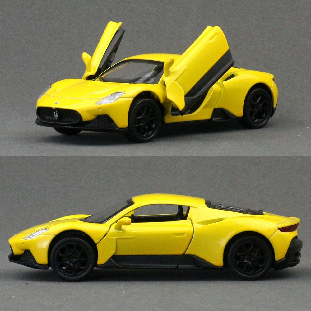 Maserati MC20 Super Sport Spielzeugauto im Maßstab 1:41 für Kinder, MSZ Diecast Metall Miniatur Rückziehauto Sammlerstück Geschenkbox