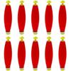 15pcs Foam Snap Weighted Floats Set Bobbers Fishing Tackle Accessories for Fishing 15pcs