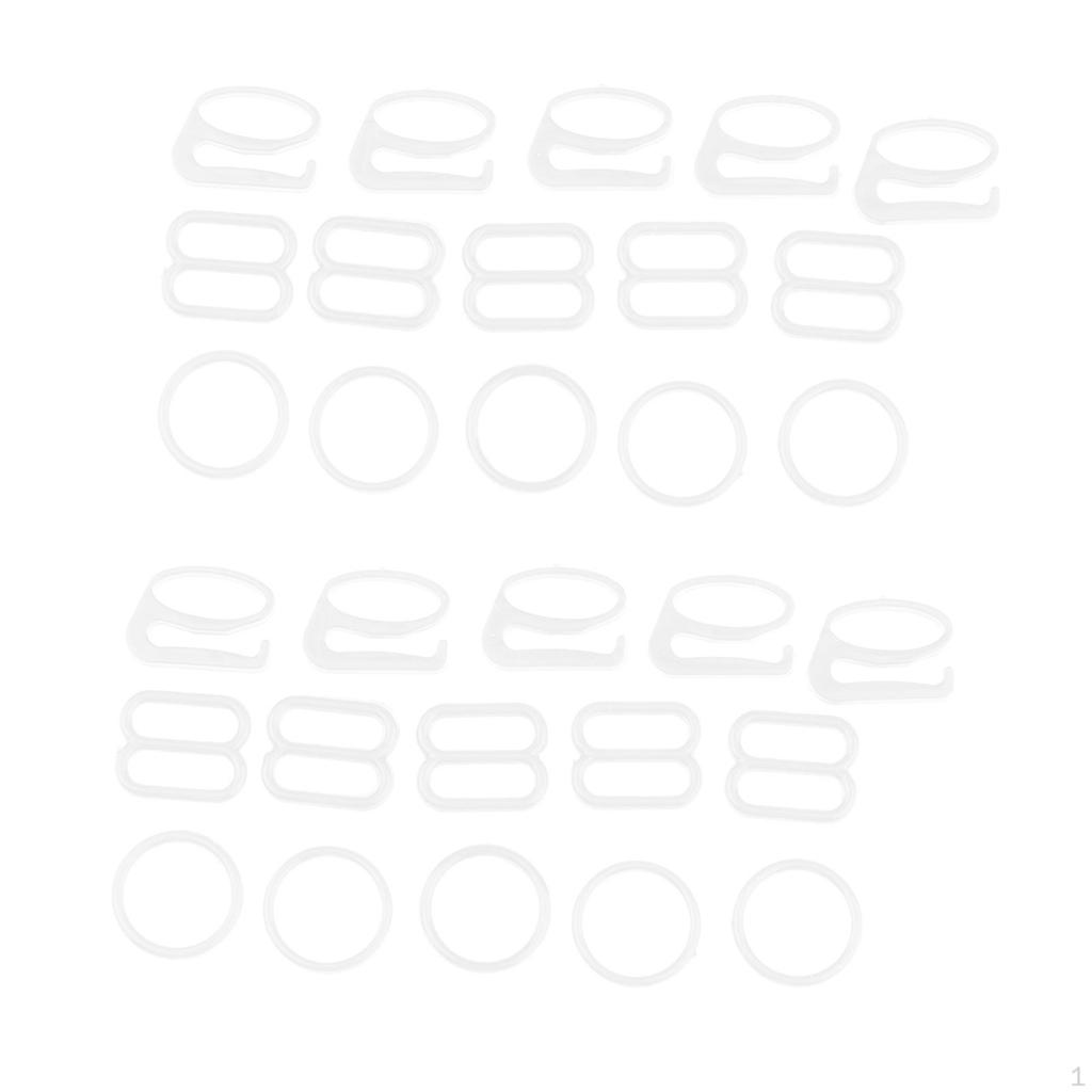 10 Sets Br Strp Sliders/Hook/ 8 9 Er for DIY