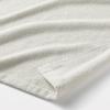 MUJI Pile Woven Towel 180 x 200 Light 84739071 Blanket, D, cm, Gray,