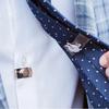 Magnetic Tie Stay Clips Anti-wrinkle Automatic Fixing Buckle Unisex Tie Holder Clips  Men