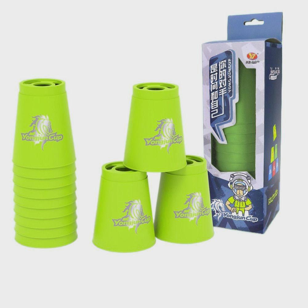 12pcs/set Cups Quick Stacks Cups Educational Toy Sport Flying Racing Cup  Speed Cup Training