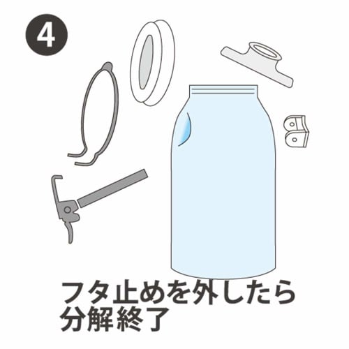 Seisho Cellar Mate Storage Jar, One-Push Convenient Bottle, Condiment Container, Dressing Bottle, Glass Container, 500ml, Made In Japan, 223415