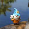 Cartoon Gnome Dwarf Flower Pot Cute Hydroponic Flower Holder Dwarf Statue Vase  Desktop