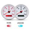 85MM Tachometer with Red Backlight 3000RPM Tacho Gauge Hourmeter Gauge M16 M18 Tacho Sensor For Marine Boat Car Truck 9-32V