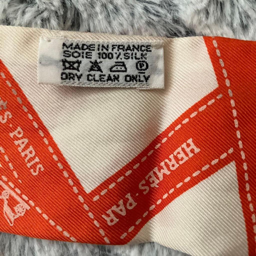 Used HERMES Twilly Scarf WAIKIKI 2004 Limited Edition [Rare]