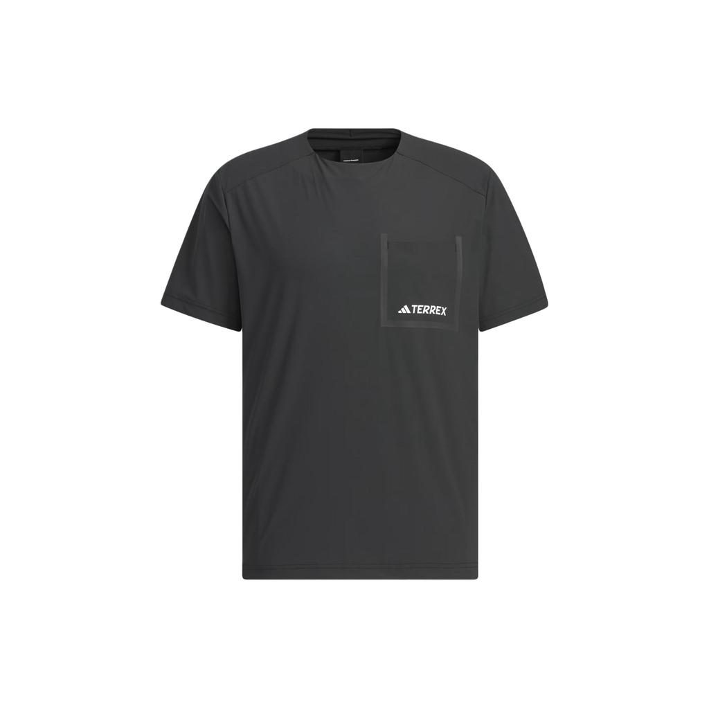 Adidas x National Geographic National Geographic Co branded Section T Shirt Men's Black IS9520