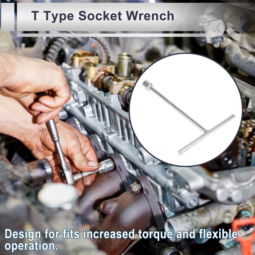 RATCHROLL 1 Pcs Universal Socket Wrench 7.3 x 5.3 inches (18.5 x 13.5 cm)