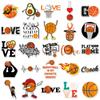 50 Waterproof Basketball Stickers for Luggage, Scooters, Computers & Tablets