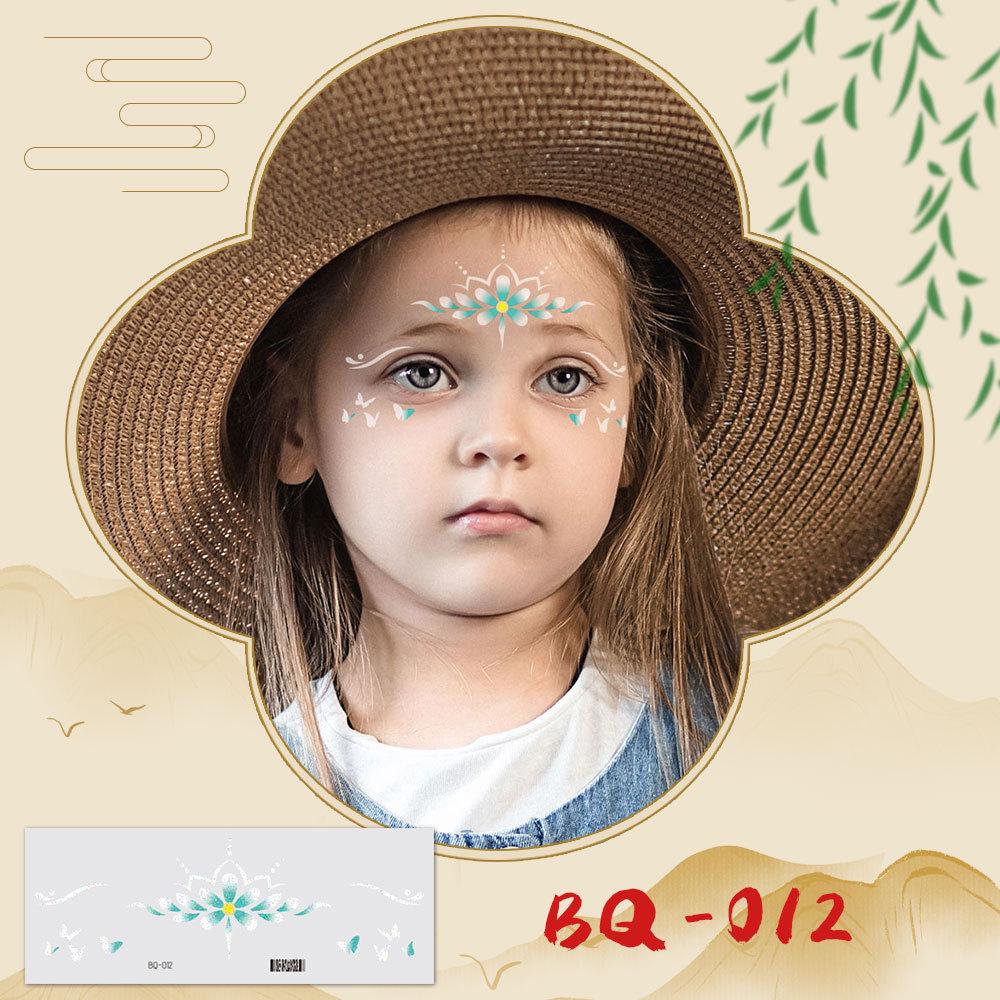 Ruikalong Children's Ancient Style Forehead Stickers for Hanfu Costume Makeup