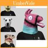 Série de Animais Engraçados Máscaras de Cabeça de Látex Para Fantasias de Festa e Celebrações de Halloween