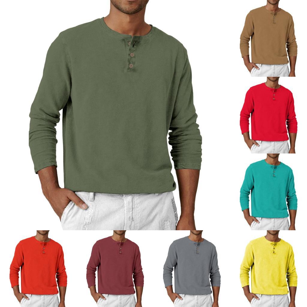 Men's Loose Casual  Long-sleeved Lapel Zip-up Hoodie