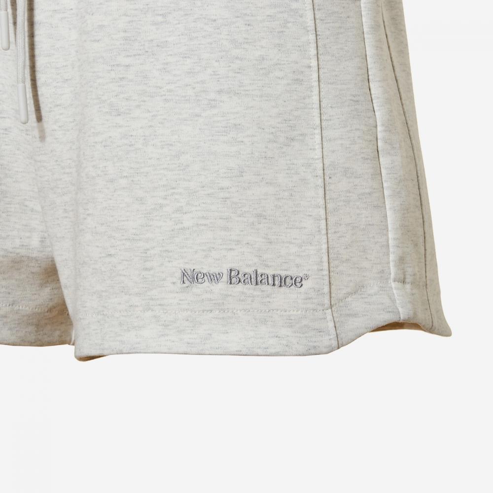 New Balance Women S Summer Eco 4 Knit ShortS pantS Nbnve2w312 Ac Melange Gray