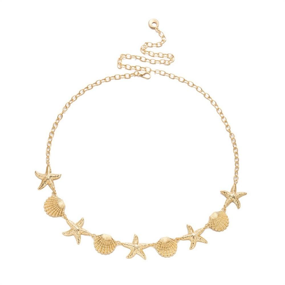 Starfish Belly Chain Conch Pendant Bohemian Style Belt New Body Chain Beach