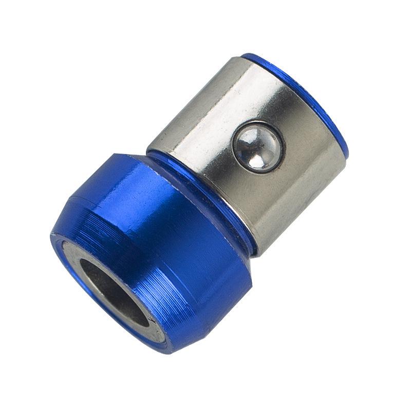 Magnetic S2 Steel Hardened Hex Ball Head Air Driver Bit 1/4" Pneumatic Screwdriver Attachment
