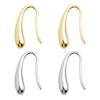 Elegant Teardrop Earrings For Women Smooth Glossy Surfaces Everyday Wear Lightweight Alloy Jewelry Accessories