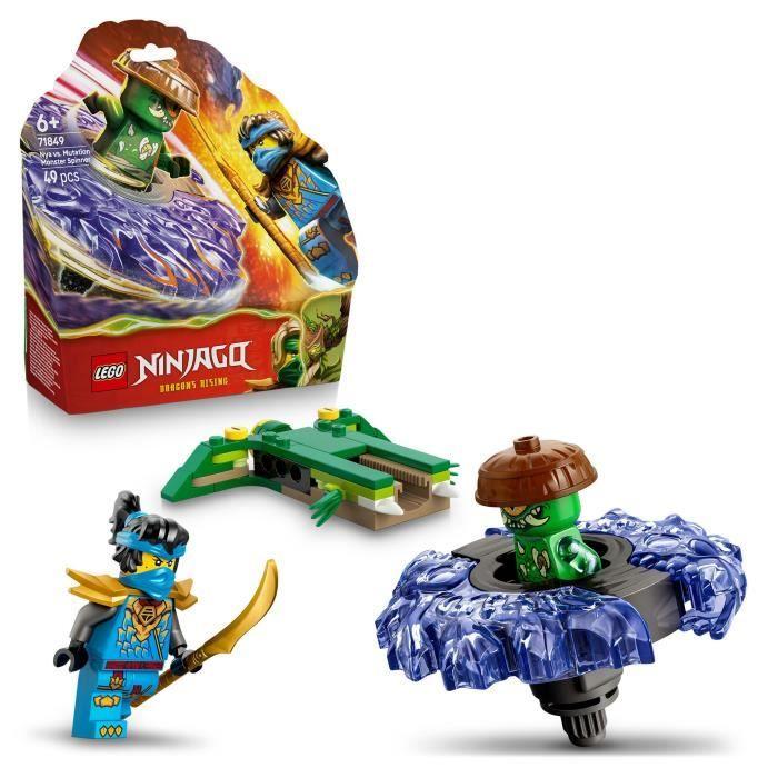 LEGO NINJAGO 71849 Nya tegen de Mutante Monster Spin - Bouwspel 6 jaar