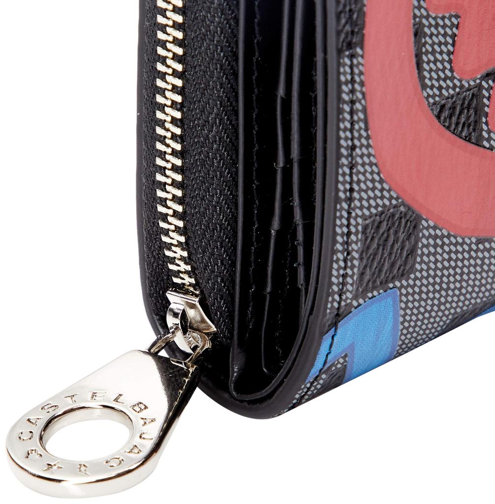 Castelbajac Klar Small Bifold Wallet 66621 Black