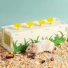Removable Felt Flower Tunnel Hide Nest Hamster Passage Sugar Glider Hamster Golden Bear Pet Toy Indoor Small Pets Supplies