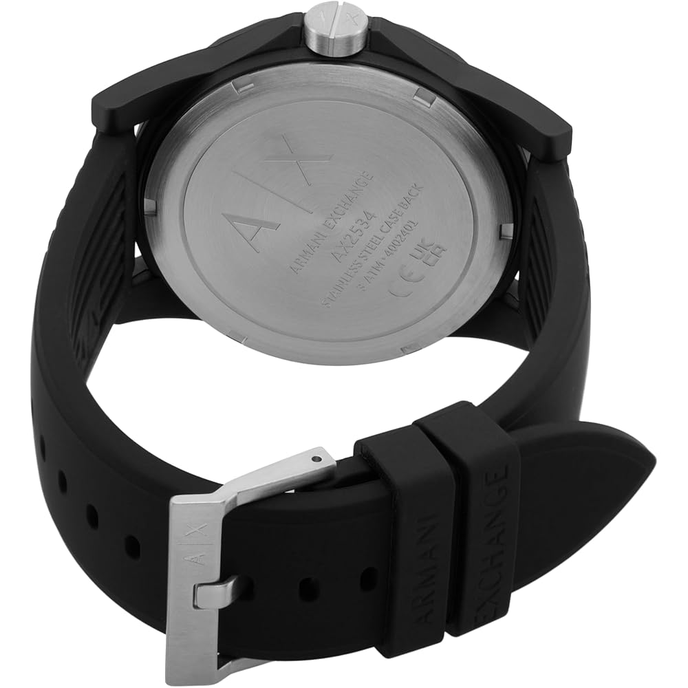 A|X Armani Exchange Outerbanks AX7159SET Men's Watch, Black