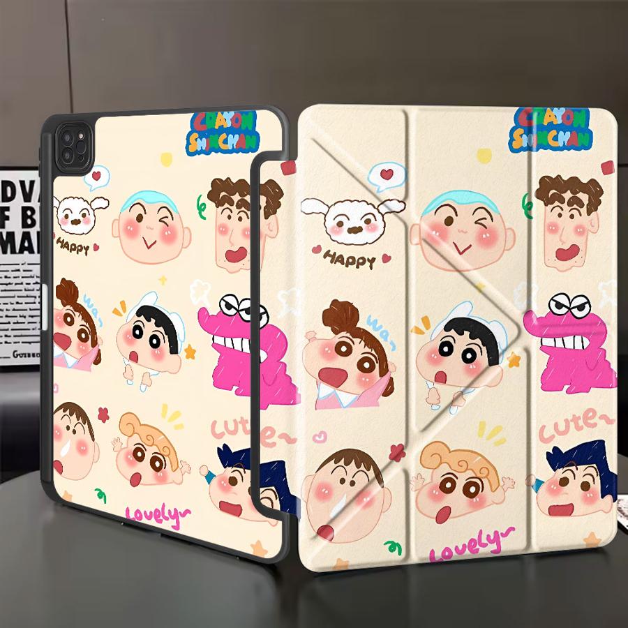 

Tablet Case For iPad Air 4 5 M3 M2 1 2 M4 11inch Pro 11th 10th 9th 8th 7th 12.9inch Mini 6 7 Pro 2025 Holder Cover Cra-yons iPad Mini 7 8.3