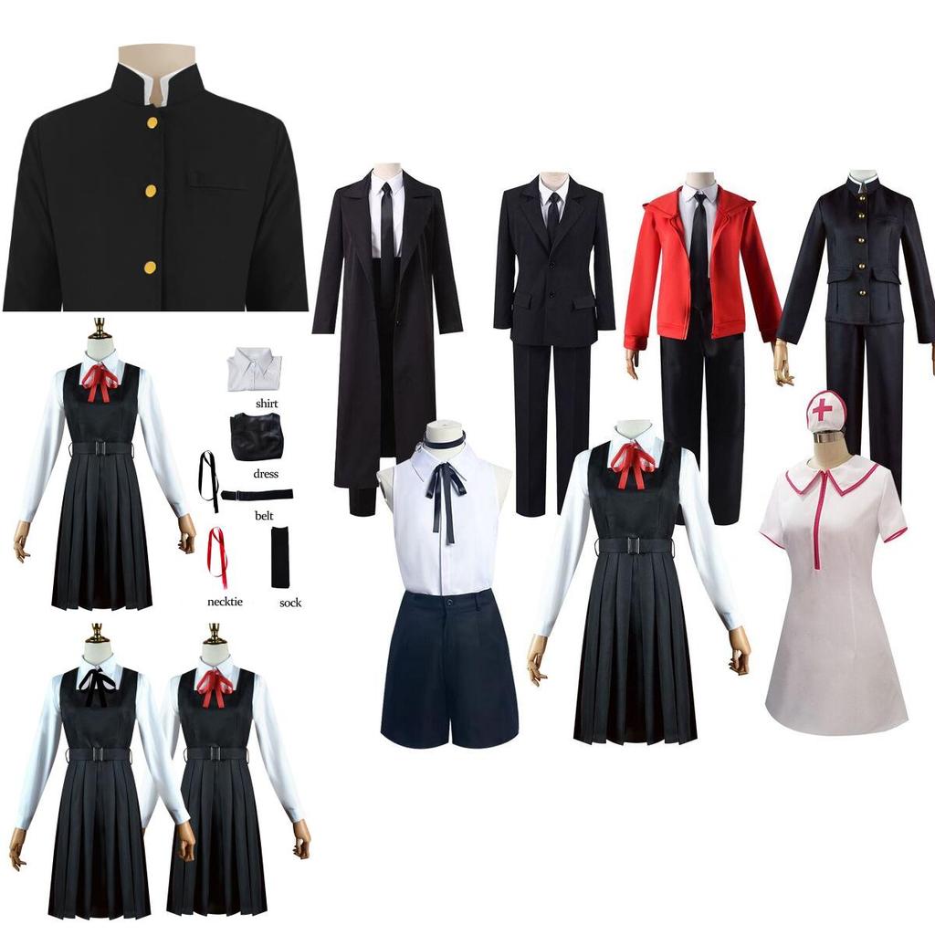 High Quality Chainsaw Man Cosplay Costume For Halloween And Comic Con