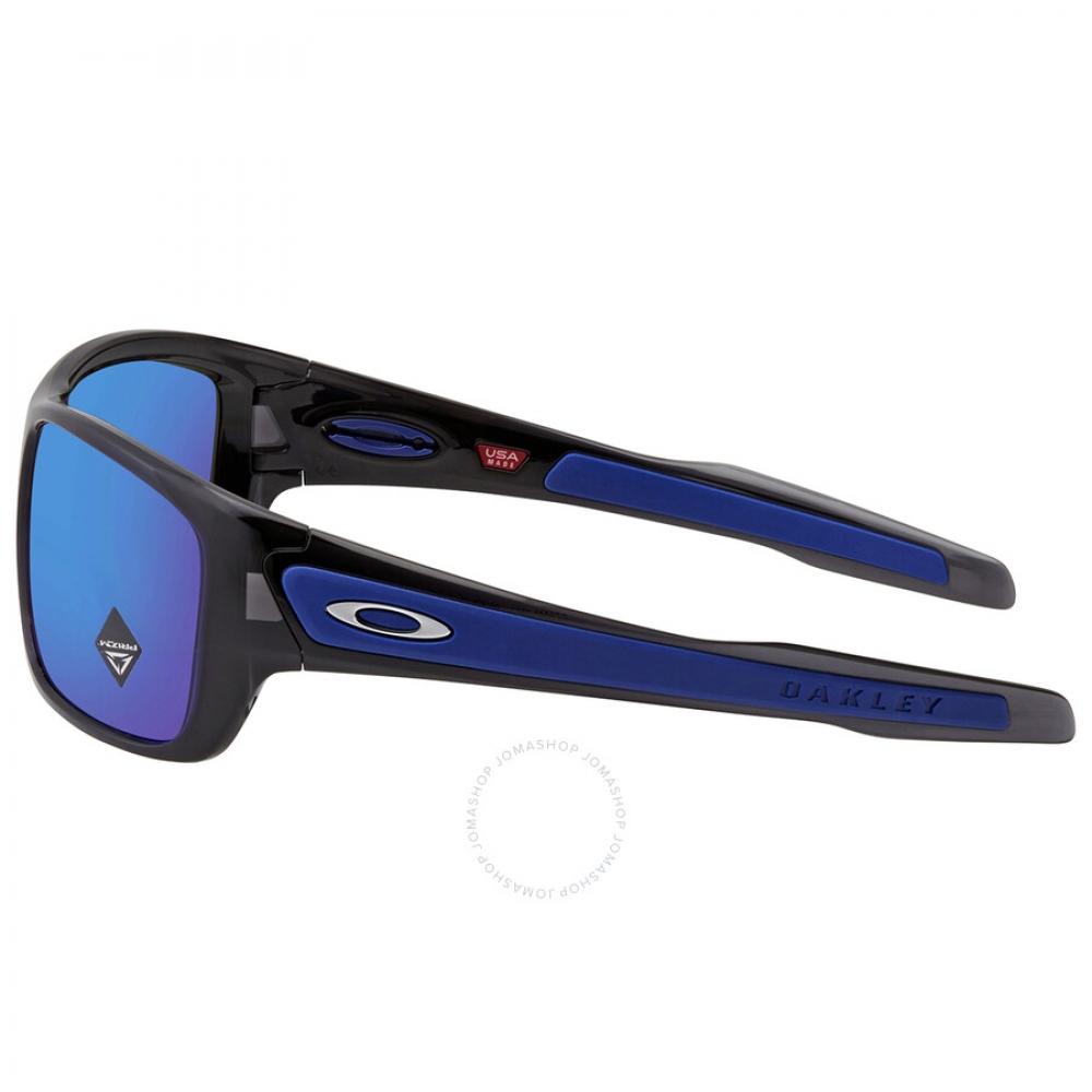 Oakley Turbine Prizm Sapphire Rectangular Men S SunglaSSeS Oo9263 926356 63