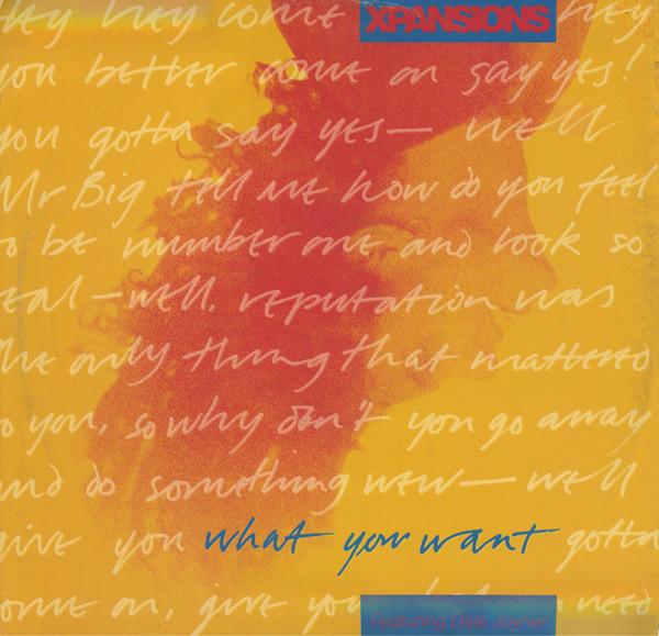 

12inch Record XPANSIONS - What You Want 614246 Arista, Optimis 1991 UK Dance & Electronica Used