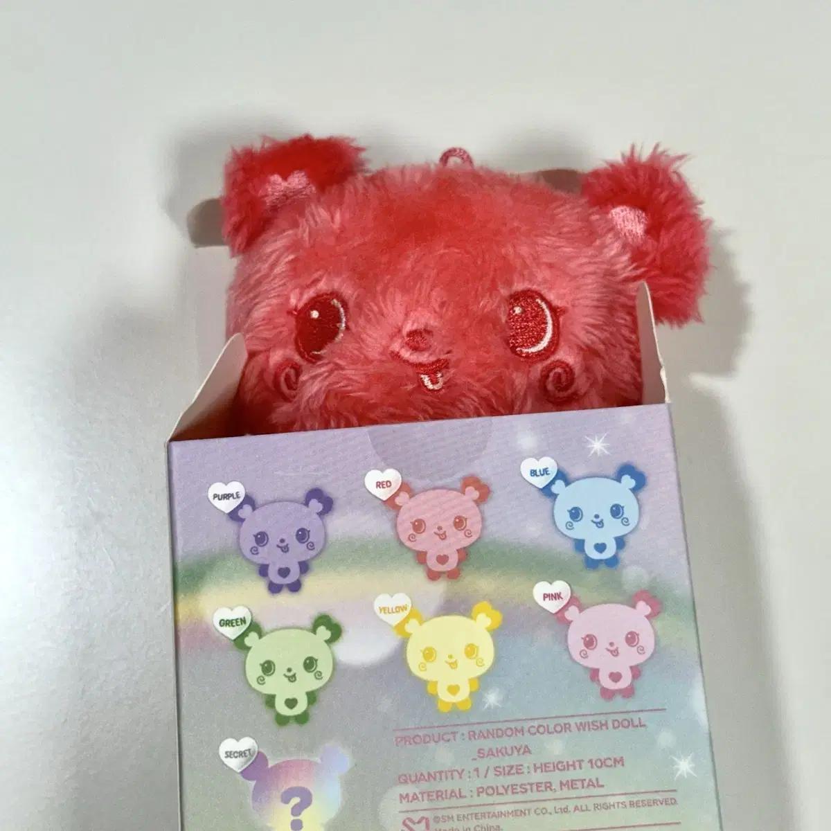 

Nct Wish Color Wishdoll Red Red Fang