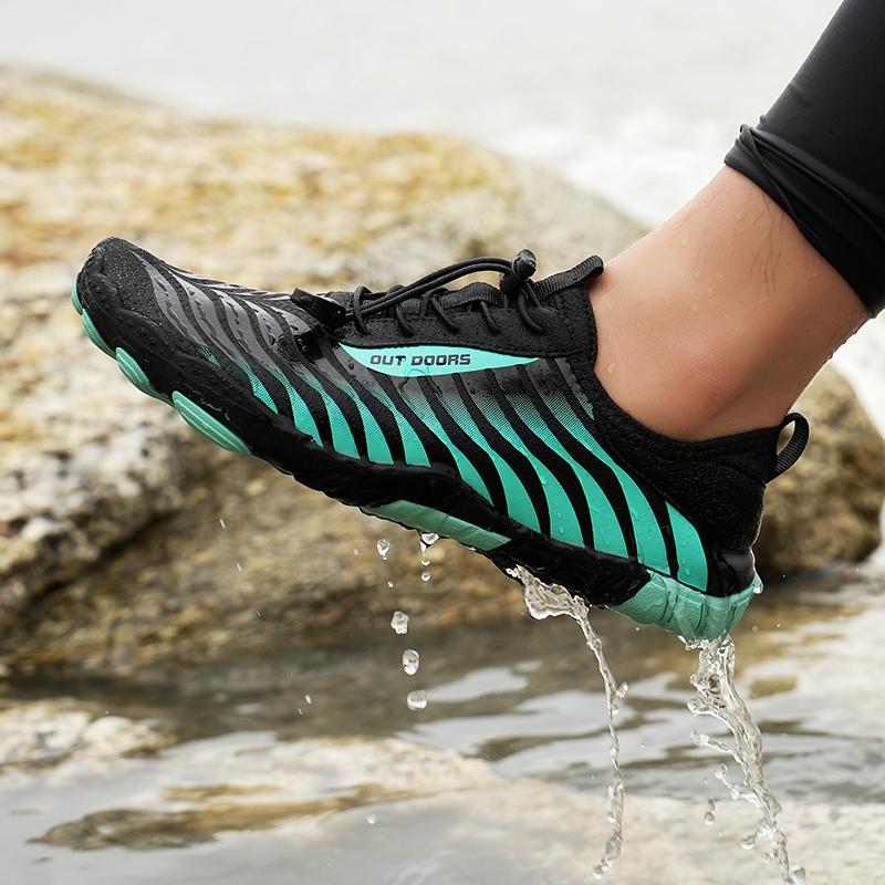 Barefoot Aqua Shoes Men Women Lightweight Beach Water Shoes Wading Sneakers for Swimming Diving River Trekking
