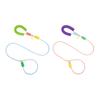 Slip Lead Dog Leash Heavy Duty Pet Leash with Padded Handle Anti-Tangle Clip Adjustable No Pull Training Rope Lead for Medium Large Dogs