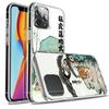 Cartoon Fat Tiger Phone Case For Iphone 16E 15 Pro 14 Plus 17E 16 17 Pro Max Air 11 12 13 Mini Shockproof Capa Cute Cover TPU