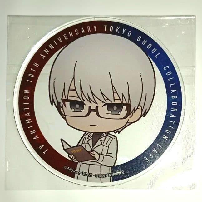 Used Tokyo Ghoul Emo Cafe Acrylic Coaster Kisho Arima
