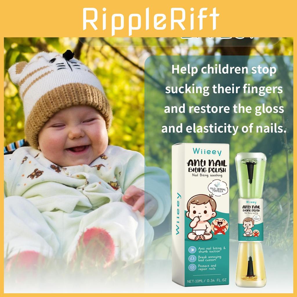 Wiieey Odpuzovač hořké chuti pro děti 10ml Účinný roztok proti kousání prstů