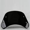 Non Scowl Motorcycle Windshield Standard Size 25x19x3cm For Improved Visibility
