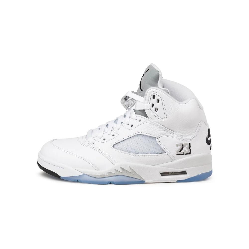 Air Jordan 5 Retro Bianco Metallico (2026)