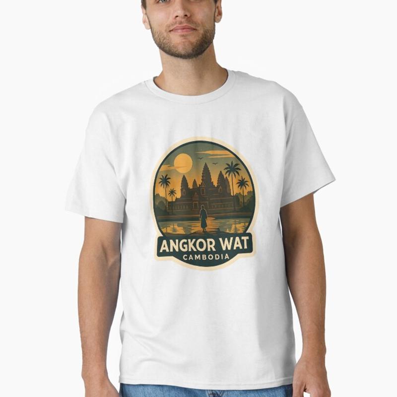 Angkor Wat Cambodia Sunrise Travel Classic T-Shirt
