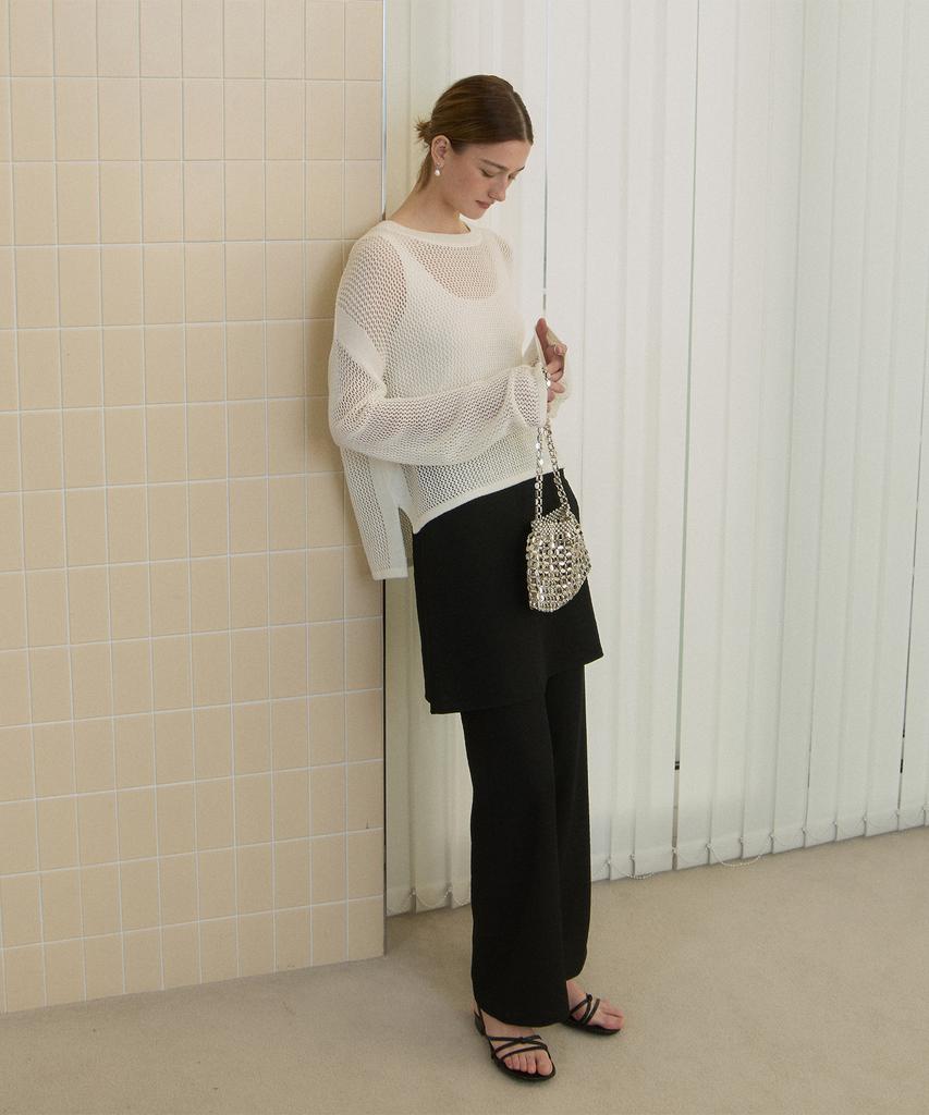 JUCYJUDY Net Knit Pullover Jzkt320B