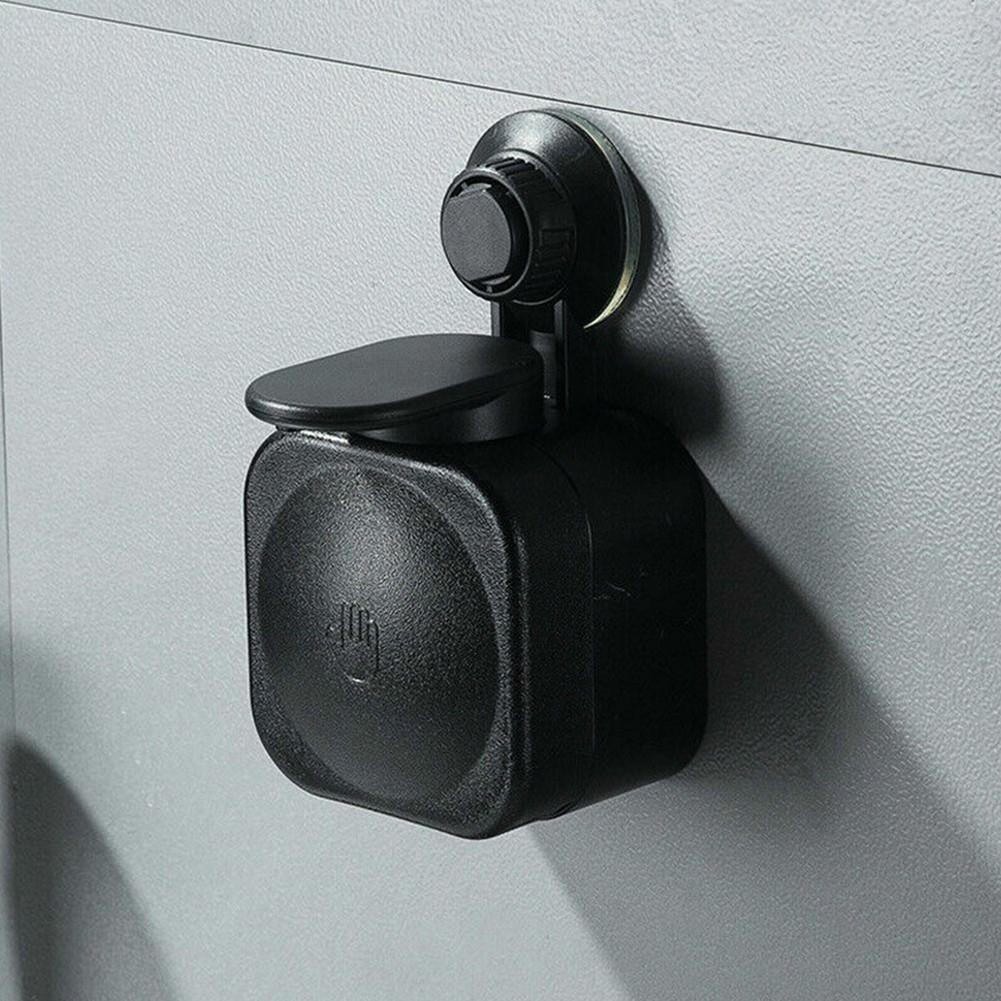 11*8.5*9cm Soap Dispenser 1pc Black/White Press Type