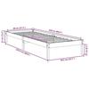 VidaXL Extra Long Bed Frames Without Mattress 80x220 Cm Solid Pine Wood, Bed, Bedroom Furniture, Wooden Bed, Single Bed, 852415