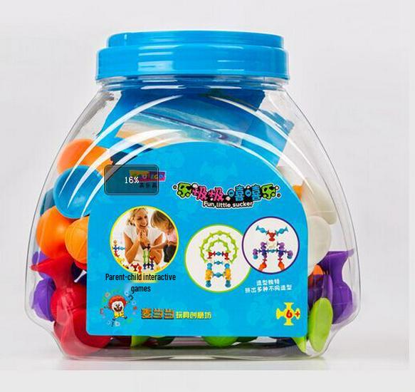 DIY Large Suction Cup Sticky Blocks: Changeable Science & Education Toys for Children