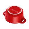 Staub Ceramic Mini Cocotte Round 10cm (Cherry Red)