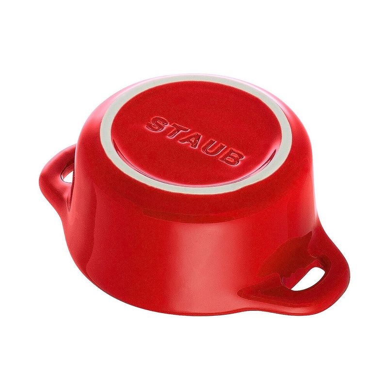 Staub Ceramic Mini Cocotte Round 10cm (Cherry Red)
